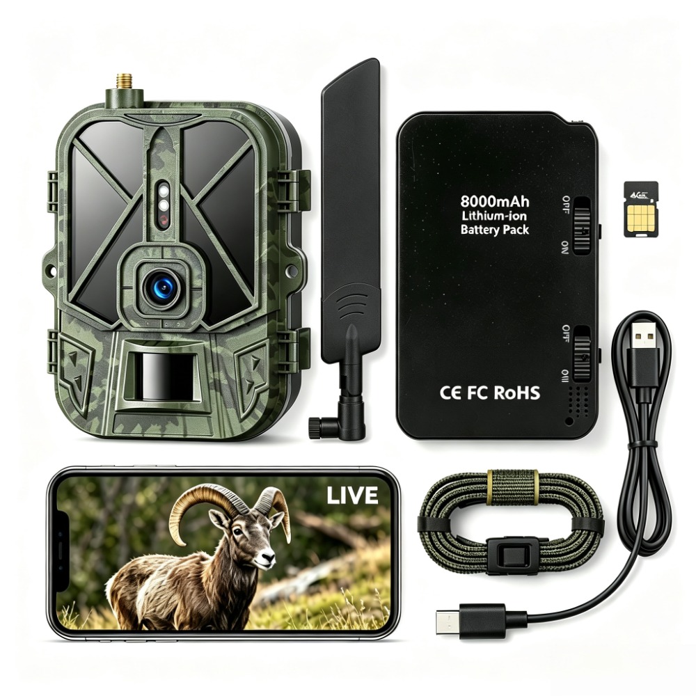 Hunting And Outdoor Shows - Kamera Perangkap Foto Berburu 4G Luar