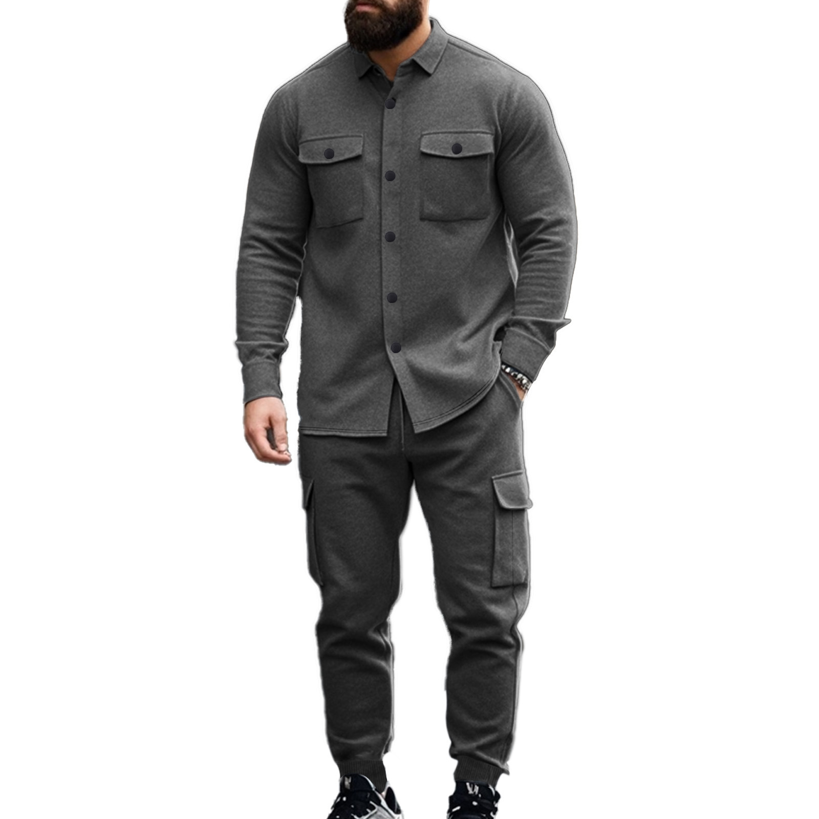 Outdoor Hunting Overalls - Setelan Jaket dan Celana Taktis Berburu