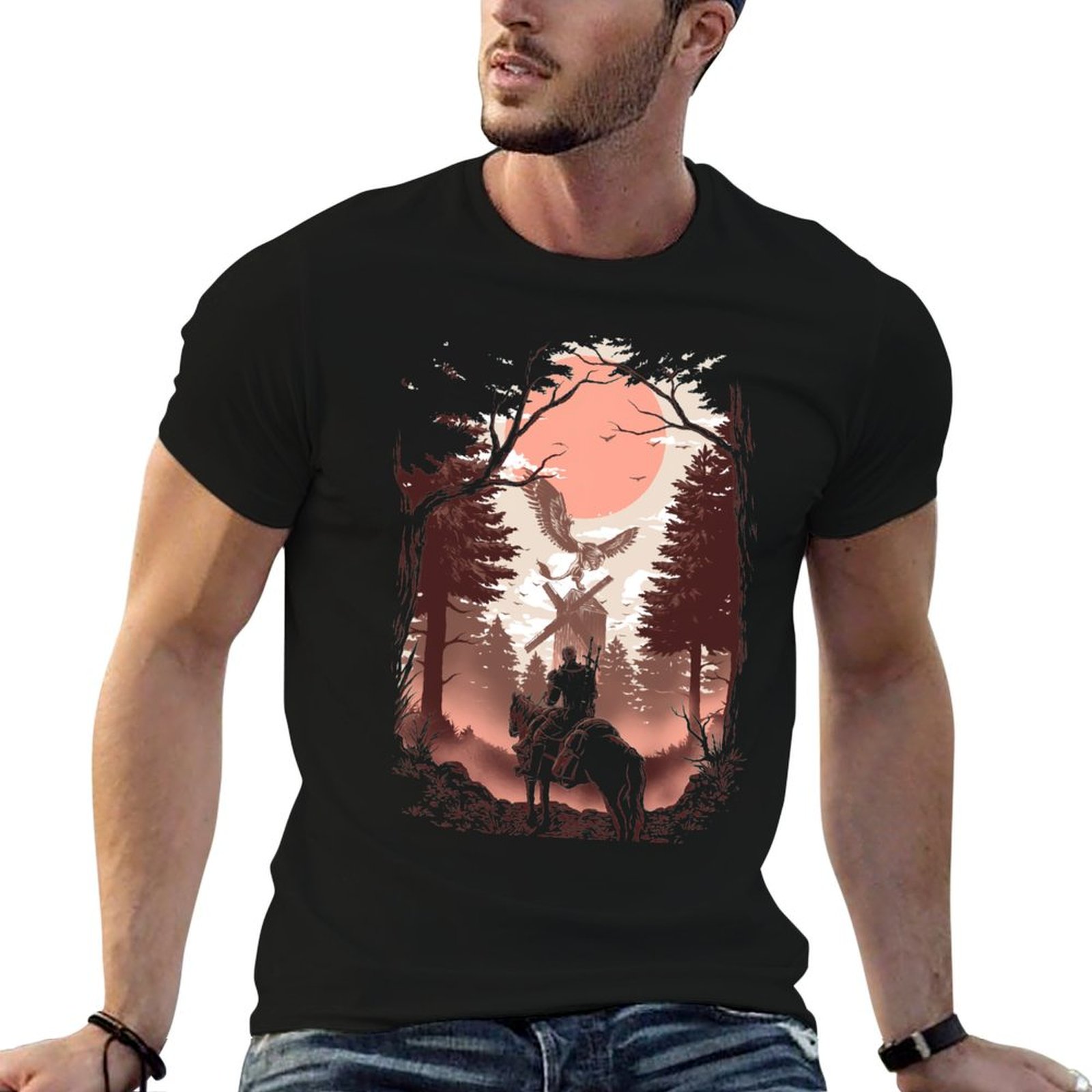 Wildman Hunting & Outdoor Nelspruit - Kaos The Wild Hunt untuk Aktivitas