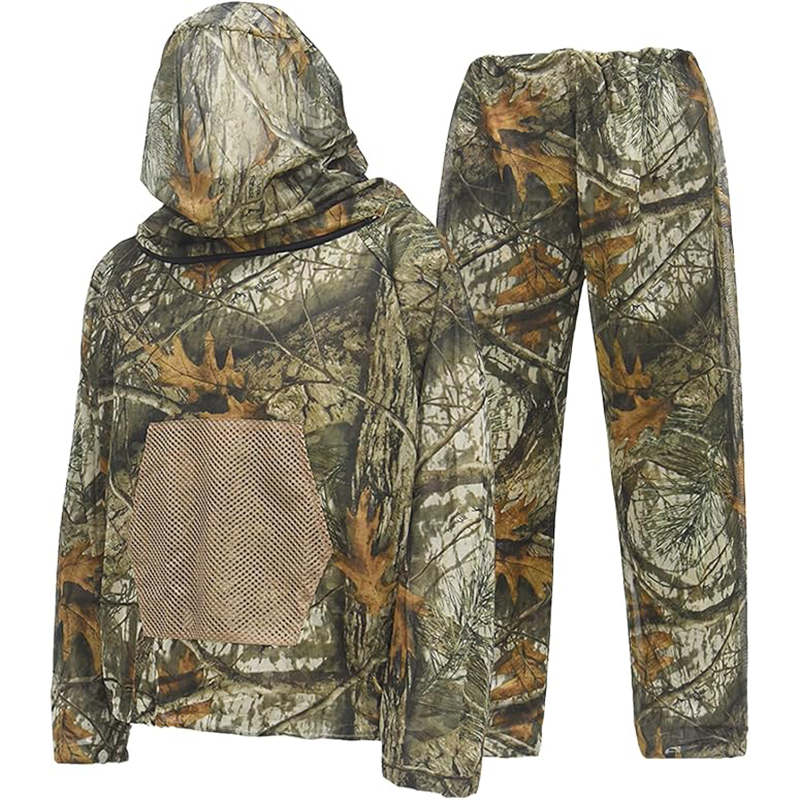 Hunting And Camping In Jungle - Set Hoodie Anti-Nyamuk untuk Memancing dan