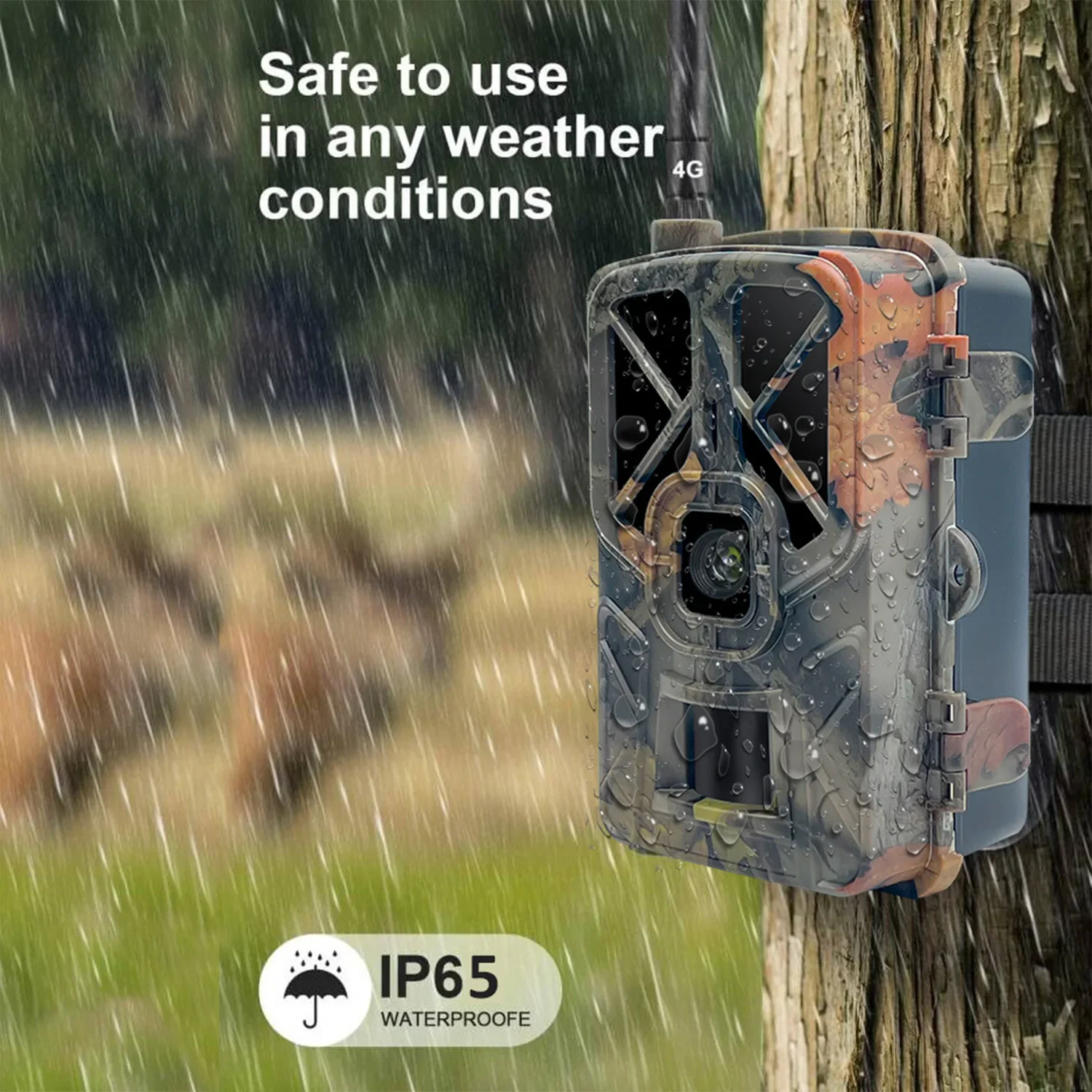 Outdoor Hunting Camera Wireless - HC-935Pro 2K Kamera Berburu Aplikasi 4G/LTE