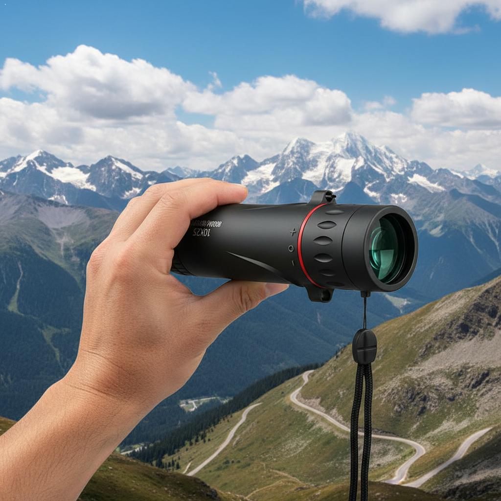 Monocular Night Vision - Teleskop Monokuler Portabel Berdaya Tinggi, Penglihatan