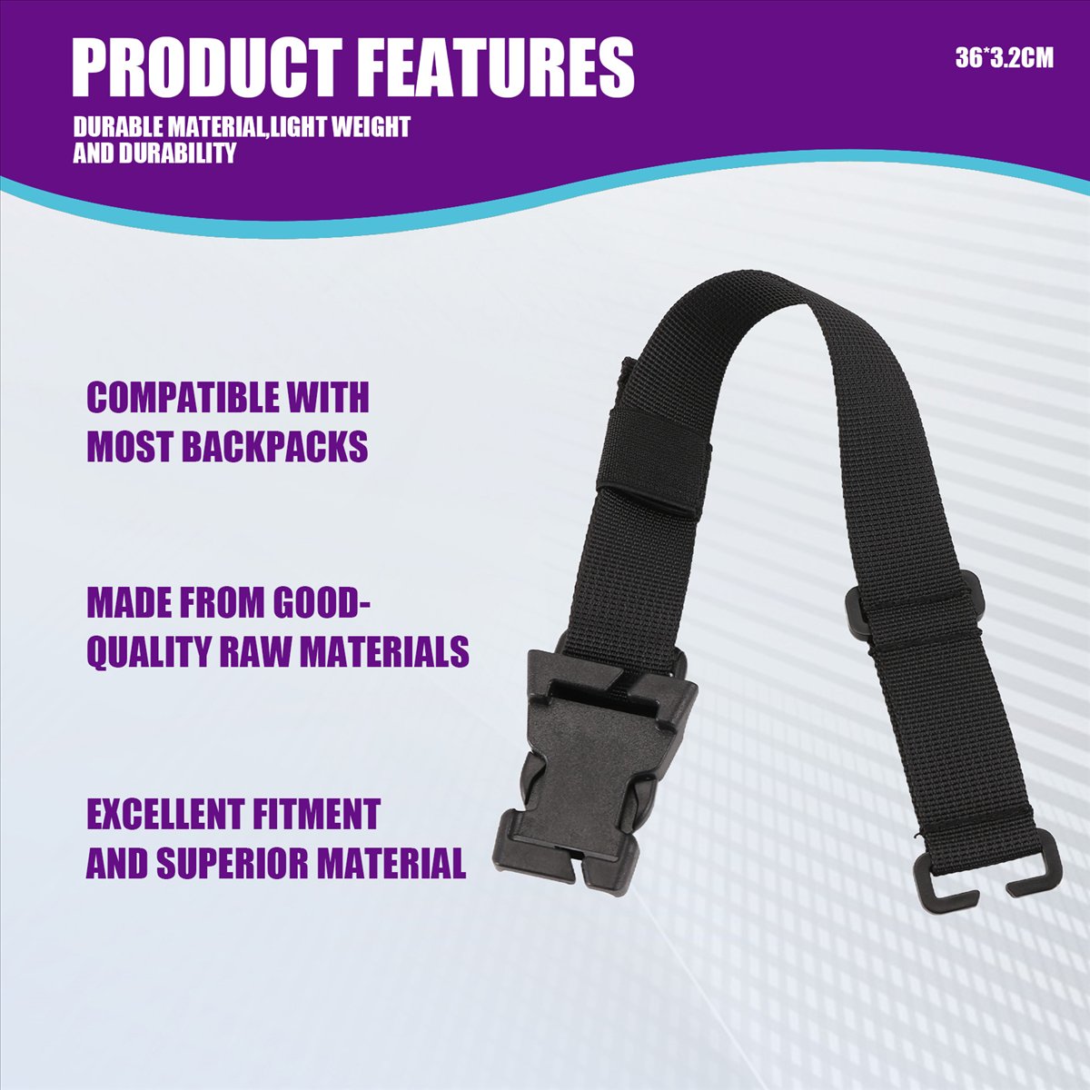Outdoor Hunting Backpack - [MEGAL SALE] 4 Buah Sabuk Adaptor