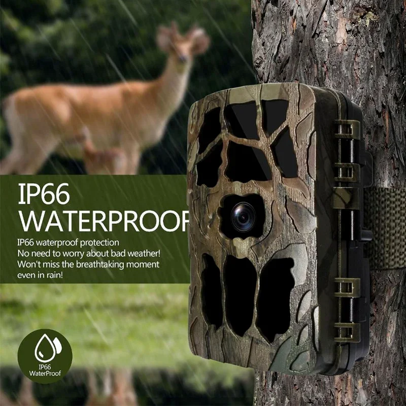 Outdoor Hunting Camera Wireless - H982 IP66 Tahan Air 4K Inframerah