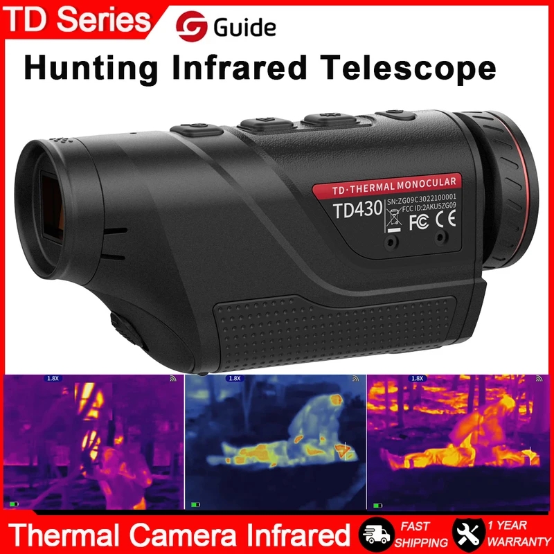 Outdoor Hunting Camera Wifi - Panduan TD211 TD411 Thermal Imager untuk