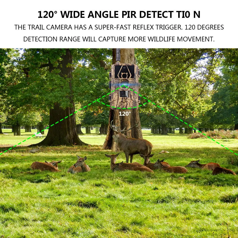 Kamera Trail Tahan Air 8K WiFi - Outdoor Hunting Camera Wifi ulasan dan harga