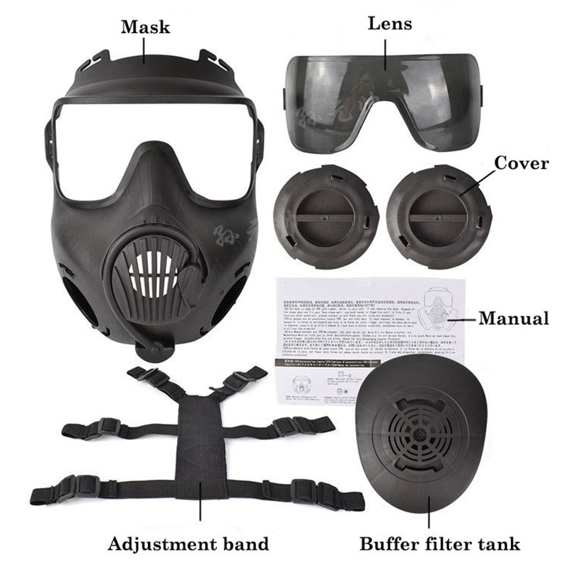 Masker Respirator taktis pelin - Hunting Outdoor Game ulasan dan harga