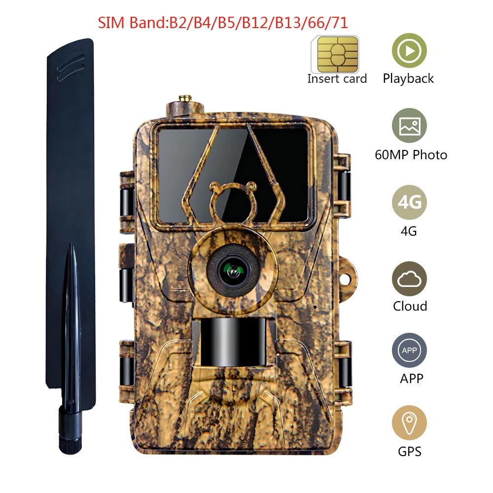 Kamera Inframerah HD8K 4G, kam - Outdoor Hunting Camera Wifi ulasan dan harga
