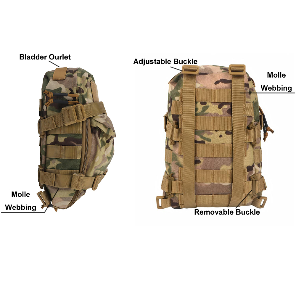 Tas Hidrasi Mini Ransel Taktis - Outdoor Hunting Backpack ulasan dan harga
