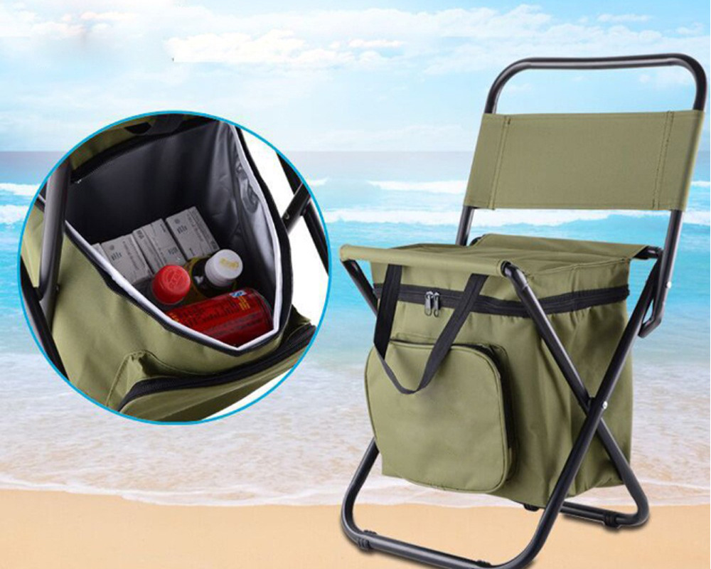 Tas Kursi Pancing Lipat 2 In 1 - Hunting And Fishing Outdoor Chairs ulasan dan harga