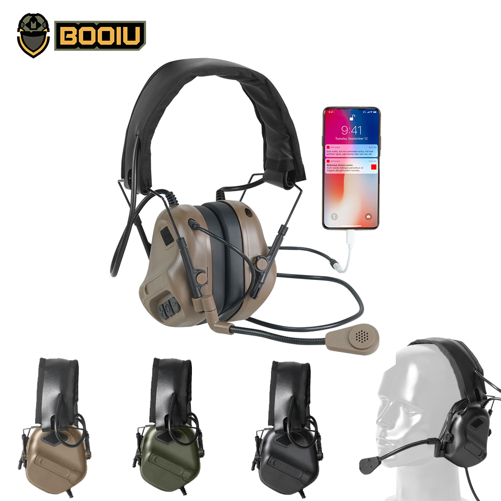BOOIU Headset Menembak Elektro - Shooting Ear Muff ulasan dan harga