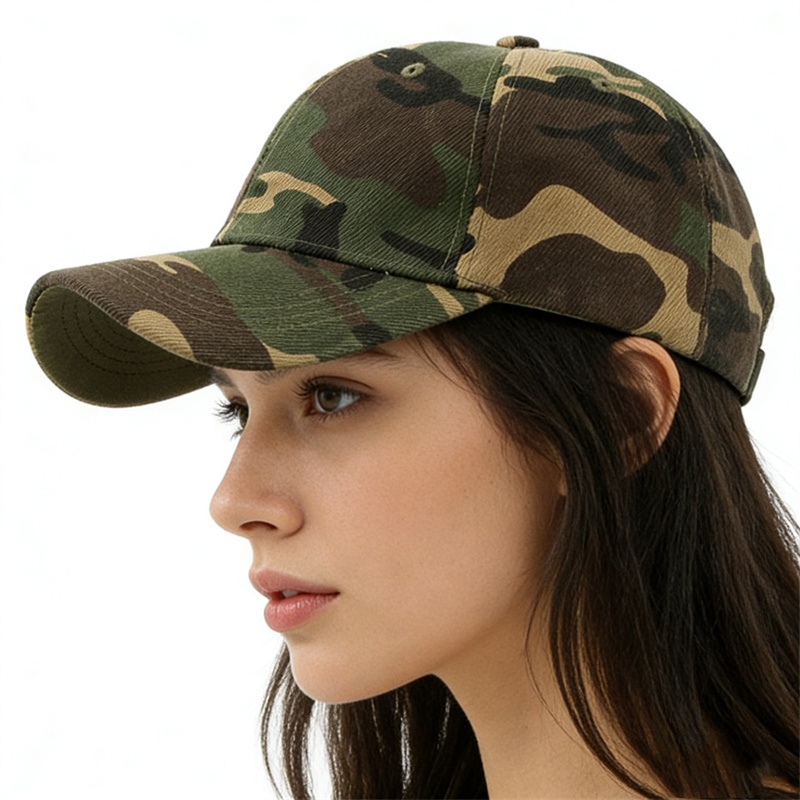 Topi Hiking Berkemah Hijau Ten - Hunting And Camping In Jungle ulasan dan harga