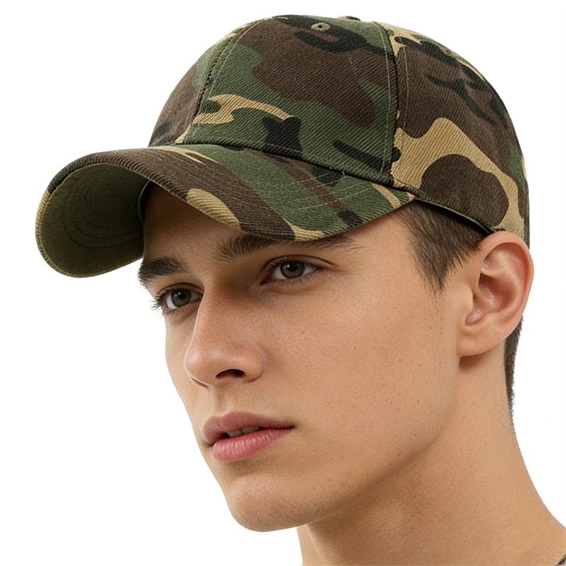Topi Hiking Berkemah Hijau Ten - Hunting And Camping In Jungle ulasan dan harga