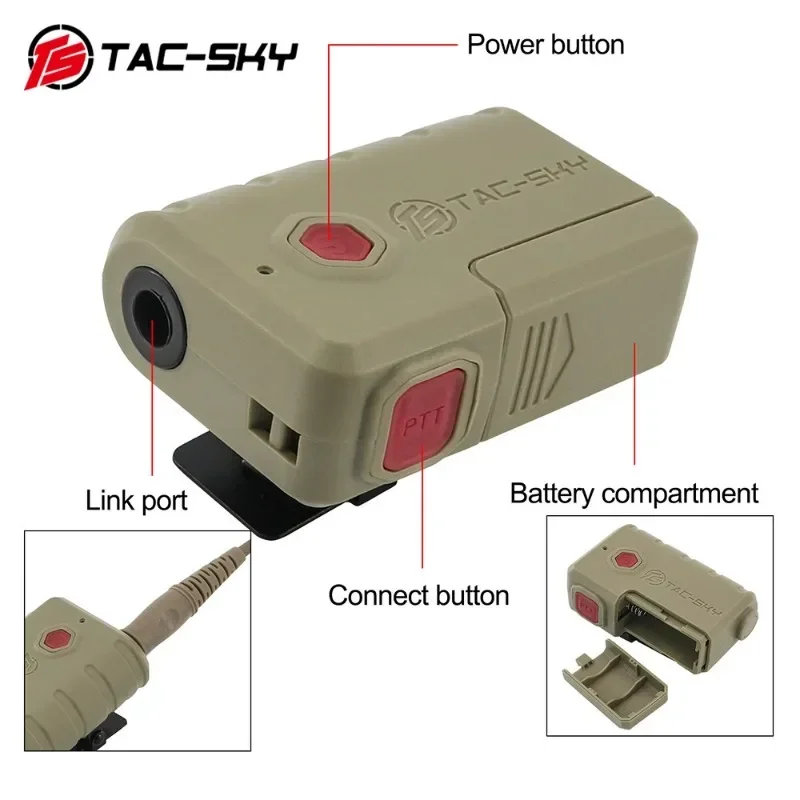 TS TAC-SKY Headset taktis Blue - Shooting Ear Muff ulasan dan harga