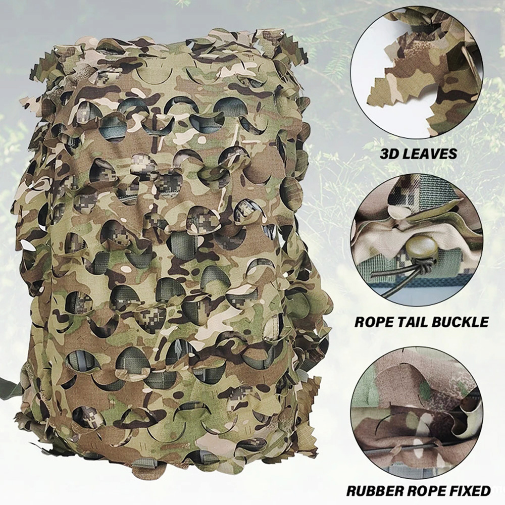 Sarung ransel 3D taktis kamufl - Outdoor Hunting Backpack ulasan dan harga