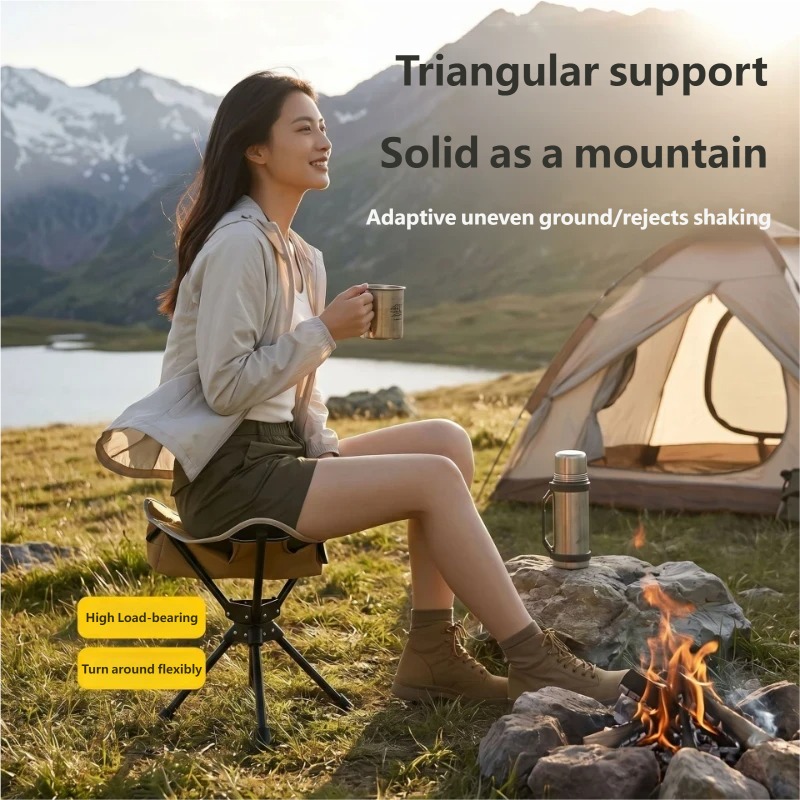 360 °   Kursi Lipat Tripod Ult - Hunting And Fishing Outdoor Chairs ulasan dan harga