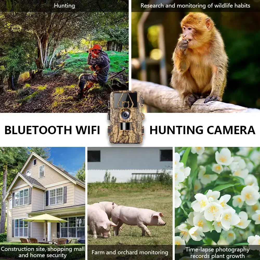 Kamera Digital PR801W WIFI 8K  - Outdoor Hunting Camera Wifi ulasan dan harga