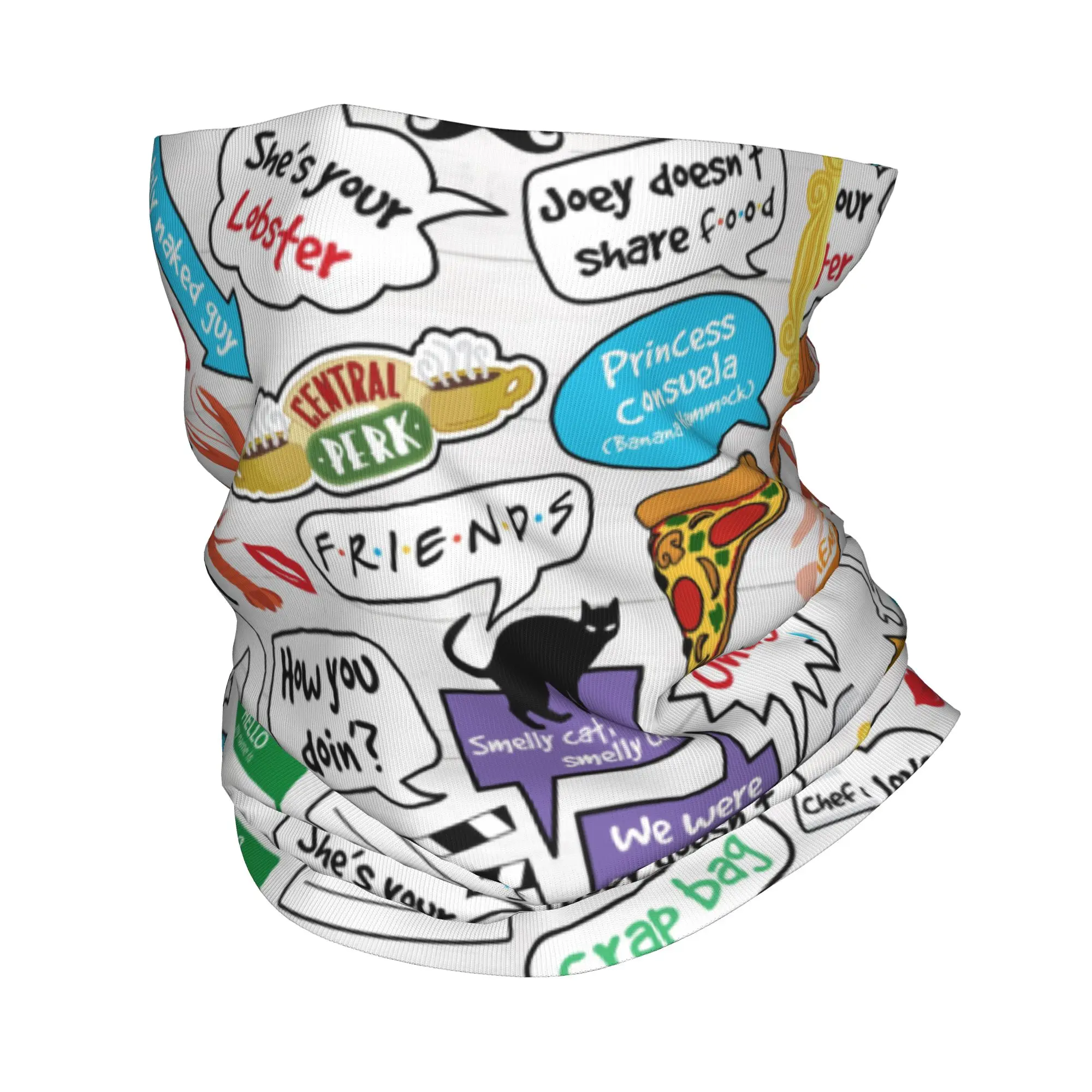 Bandana Collage Funny Friends  - Hunting And Outdoor Shows ulasan dan harga