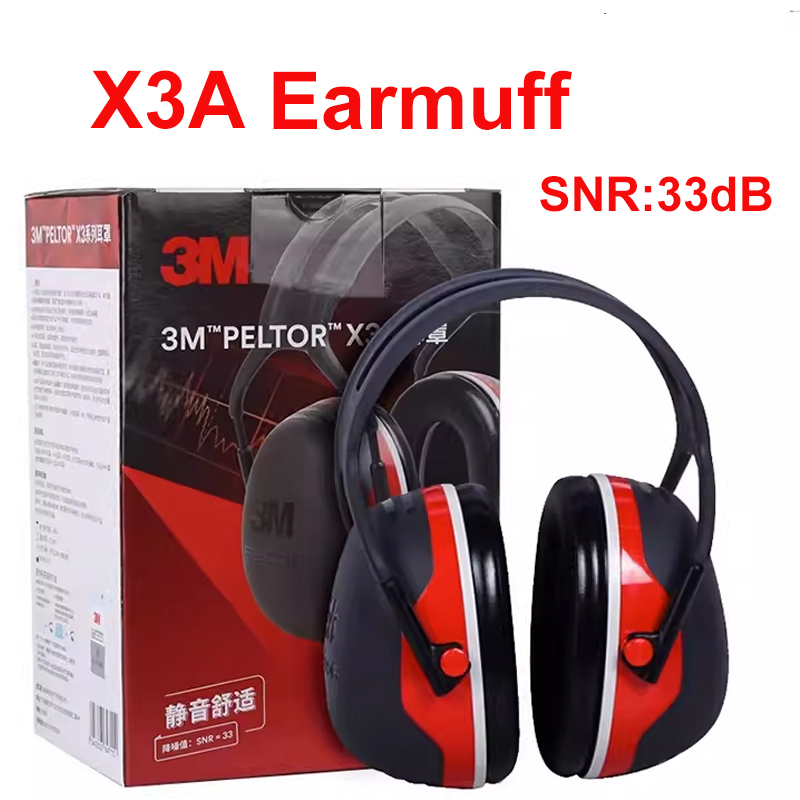 Penutup telinga 3M 33dB X3A ke - Shooting Ear Muff ulasan dan harga