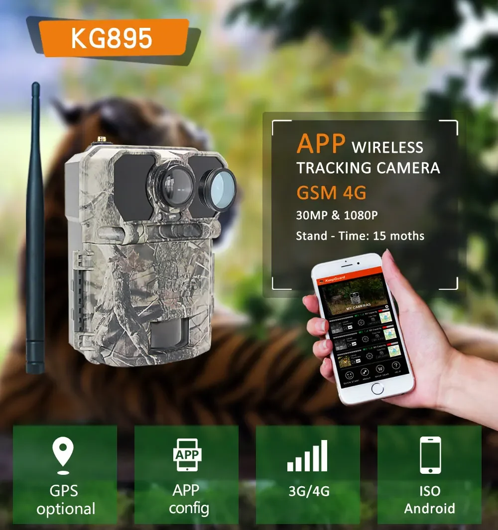 Kamera Pintar 4G untuk Berburu - Outdoor Hunting Camera Wireless ulasan dan harga