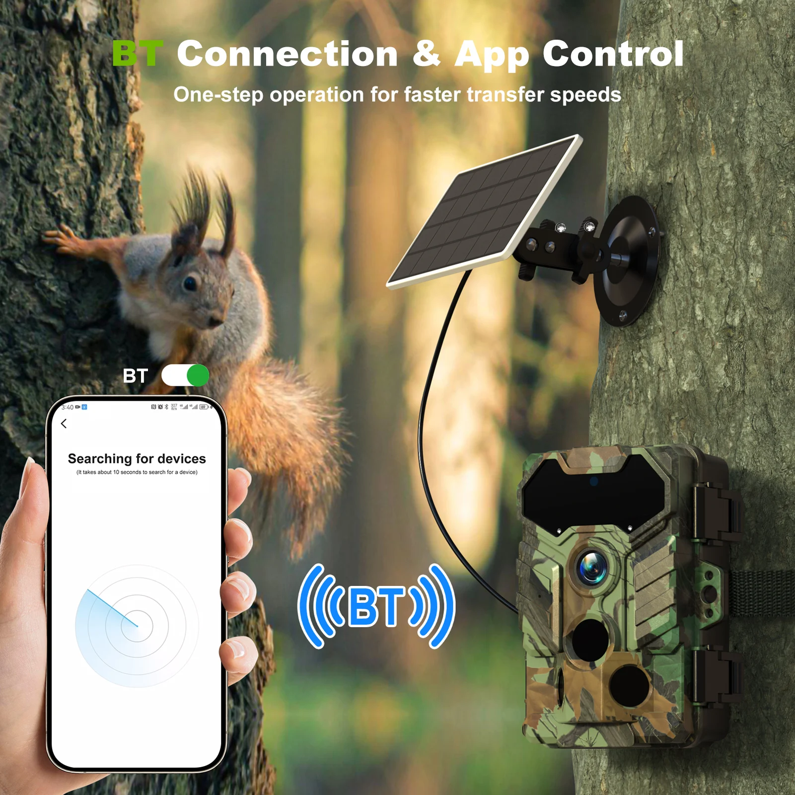 Kamera Surya Luar Ruangan Kame - Outdoor Hunting Camera Wireless ulasan dan harga