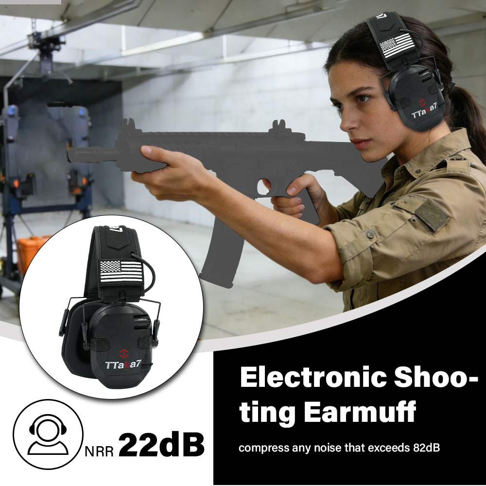W1/W3 Headset Elektronik Lipat - Shooting Ear Muff ulasan dan harga