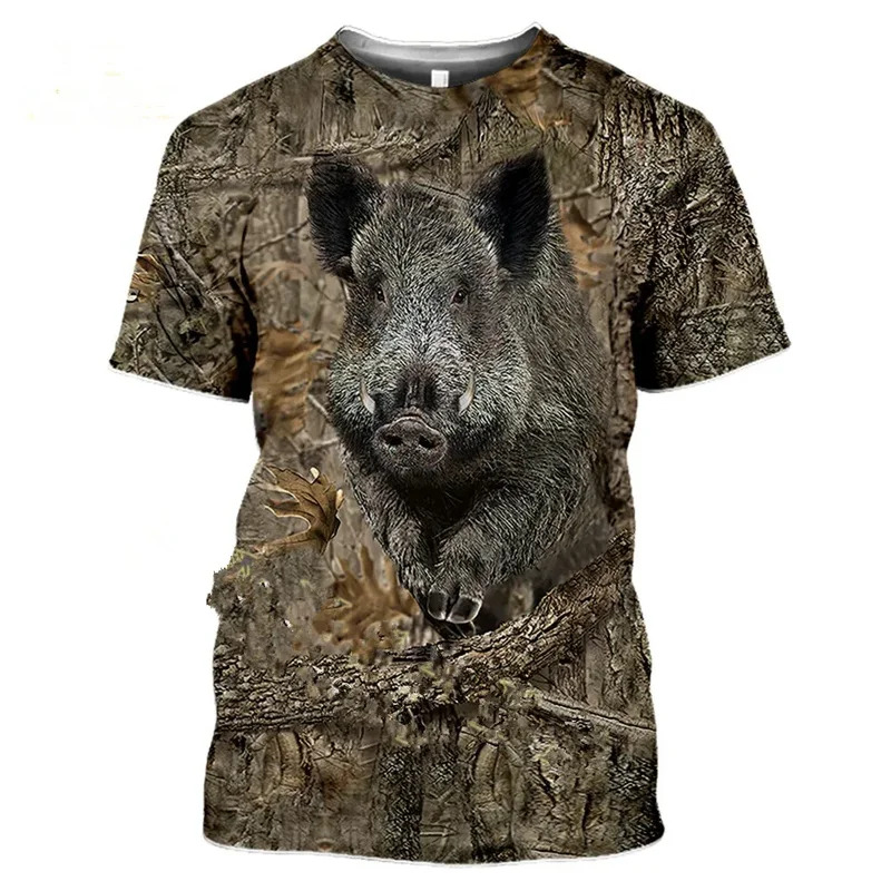 Kaos 3D Motif Kamuflase Babi H - Wildman Hunting & Outdoor Nelspruit ulasan dan harga