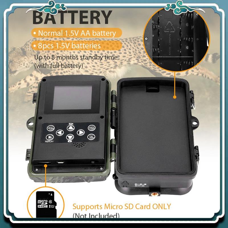 Kamera Berburu Satwa Liar HC-8 - Outdoor Hunting Camera Wireless ulasan dan harga