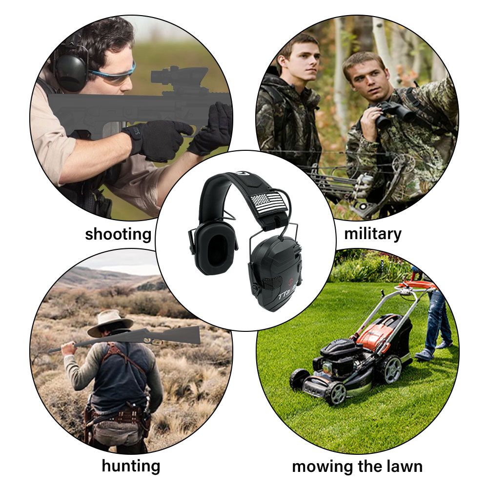W1/W3 Headphone Elektronik Ant - Shooting Ear Muff ulasan dan harga